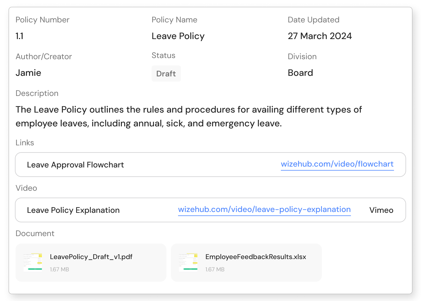 Policies & Procedures Factory